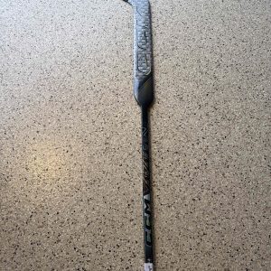 Repaired (Blade) | CCM 25" Vizion Goalie (Black/Silver) | LH | Std Flex | P4 Curve | 62"| SKU: 6024